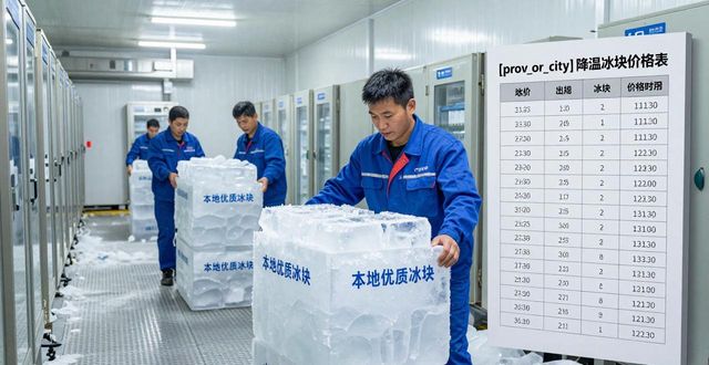 深圳光明区降温冰块多少钱一吨？本地制冰厂报价来了